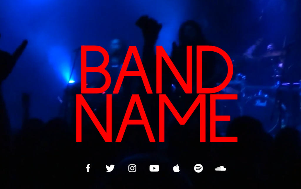Band Name WordPress Music Band WordPress Theme THEMEFOREST